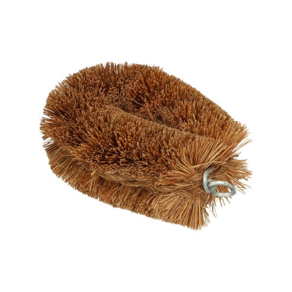 Scrubbing brush, coconut coir.