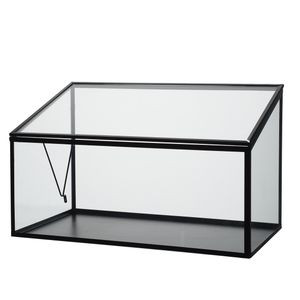 Greenhouse, glass and metal, large