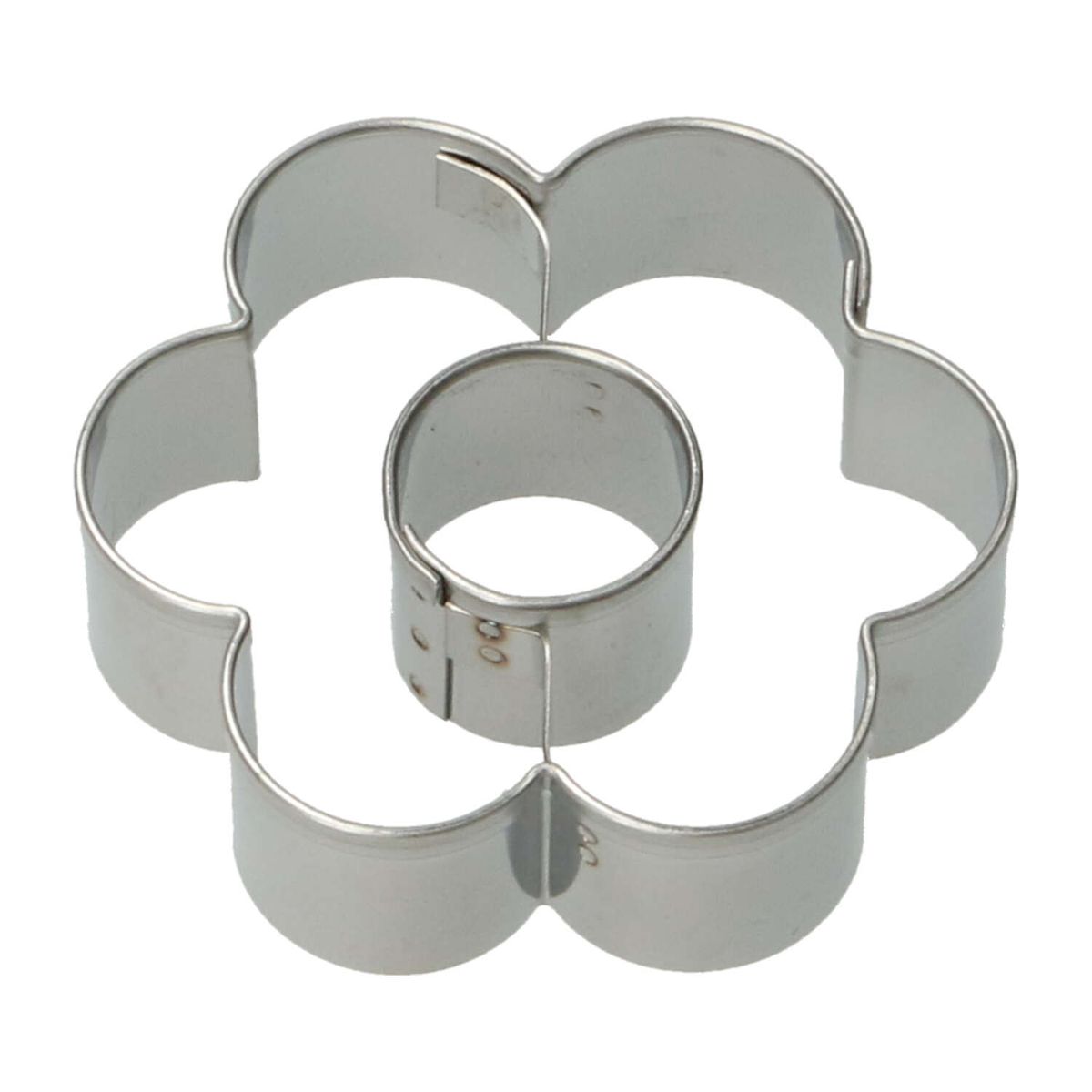 Flower cookie cutter, stainless steel Cookie cutters Dille & Kamille