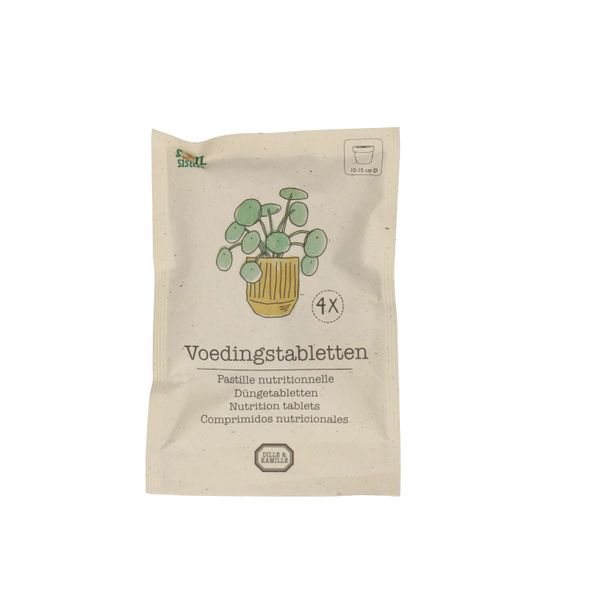 Voedingstabletten, voor kleine planten, 4 stuks