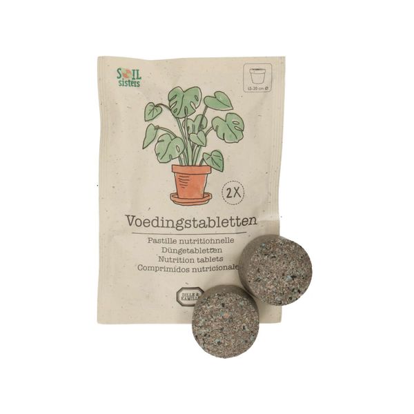 Voedingstabletten, voor grote planten, 2 stuks