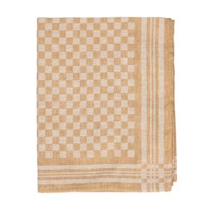 Tea towel, linen and cotton, sand