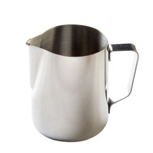 Milk jug, stainless steel, 600 ml
