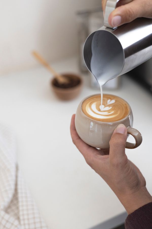 Milk jug, stainless steel, 600 ml | Jugs | Dille & Kamille