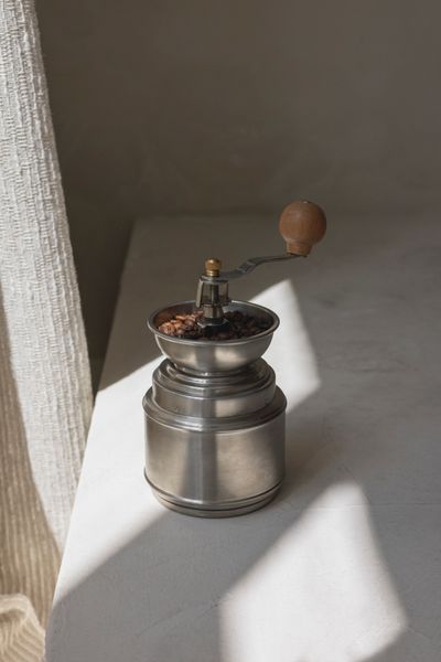 Moulin à café,  acier inoxydable