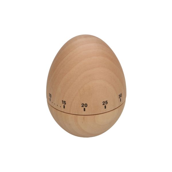 Cooking timer, egg, beech