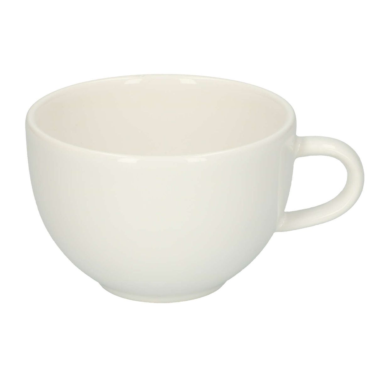 Tasse Céramique Blanche à Poignée Plumetis - Design Original, Articulations Laiton