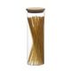 Voorraadpot met bamboe deksel, glas, 1650 ml