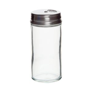Spice jar with sprinkle lid, glass, 90 ml