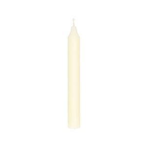 Dinner candle, ivory, 18 cm