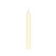 Dinner candle, ivory, 18 cm