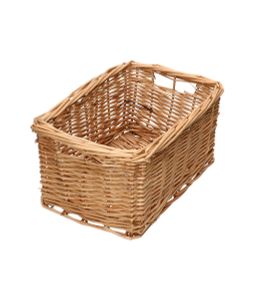 Mand recht, wilgenteen, 30 x 20 x 15 cm