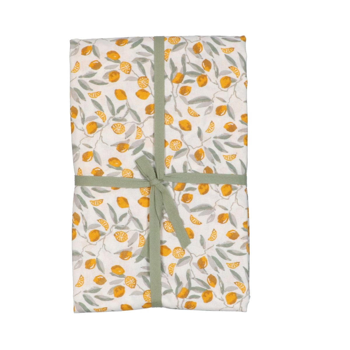 media verwarring Behandeling Tafelkleed, katoen, citroen, 145 x 250 cm | Tafelkleden | Dille & Kamille
