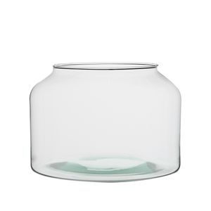 Vase, verre recyclé, format moyen