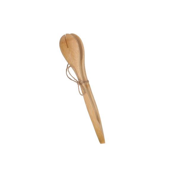 Cuillère/pince de service, bambou, 25cm