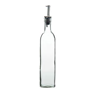 Olie of azijnfles, glas, 500 ml