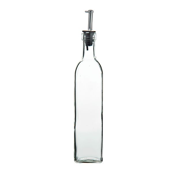 Image of Olie of azijnfles, glas, 500 ml