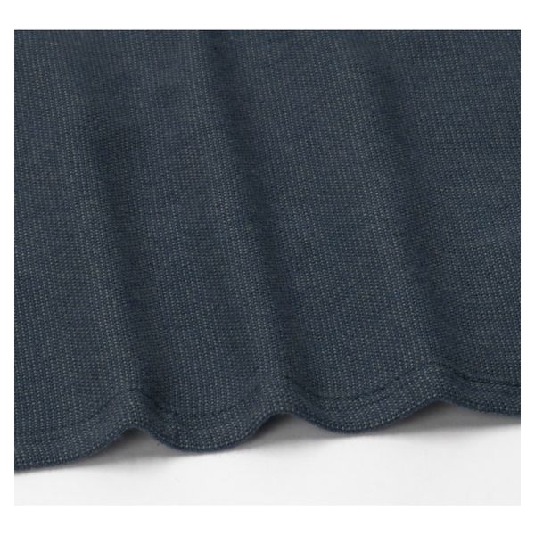 Tablecloth, GOTS organic cotton, midnight blue, 140 x 180 cm