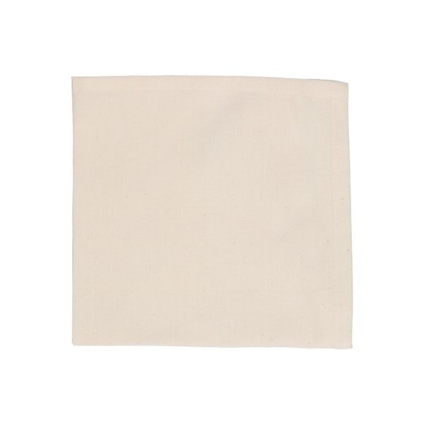 Serviette de table, coton bio GOTS, blanc cassé, 40 x 40 cm