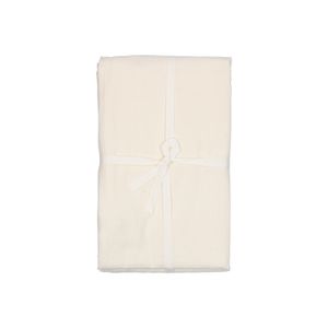 Nappe, coton bio GOTS, blanc cassé, 140 x 180 cm