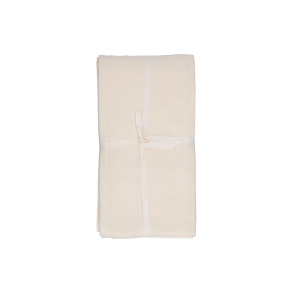 Nappe, coton bio, blanc cassé chiné, 145 x 300 cm