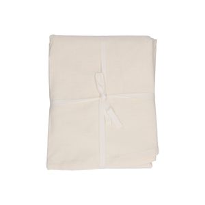Round tablecloth, organic cotton, off-white blend, Ø 180 cm