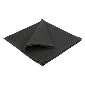 Serviette de table, coton bio GOTS, gris foncé, 40 x 40 cm Serviette de table, coton bio GOTS, gris foncé, 40 x 40 cm