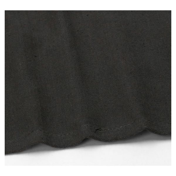 Nappe, coton bio GOTS, gris foncé, 145 x 250 cm Nappe, coton bio GOTS, gris foncé, 145 x 250 cm