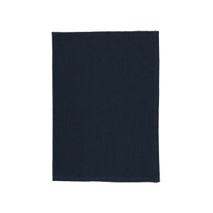 Tea towel, organic cotton, midnight blue blend