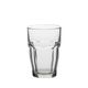 Glas mit Facetten, hitzbeständig, 370 ml