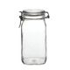 Clip top jar, glass, 1.5 l