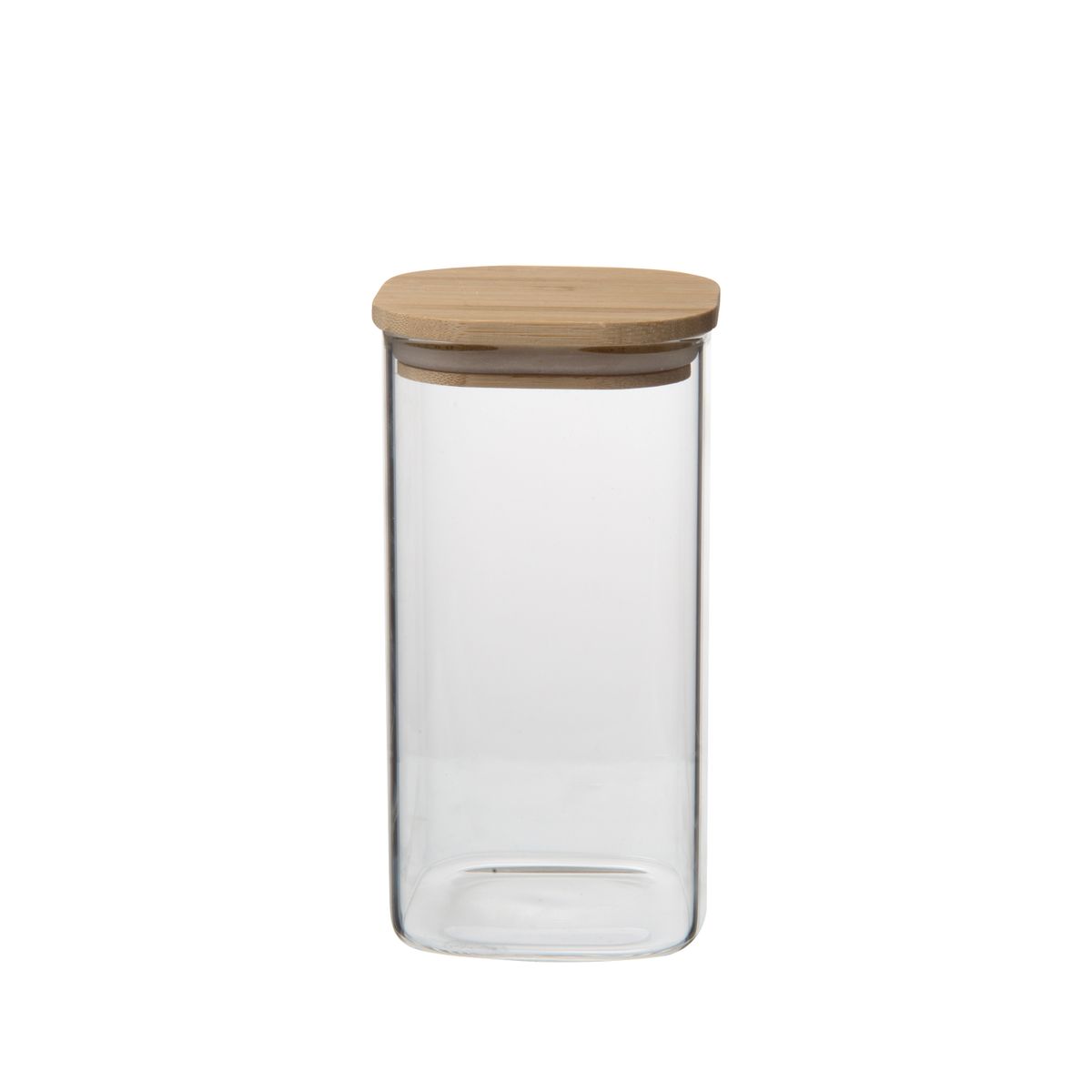 Bocal Carré En Verre