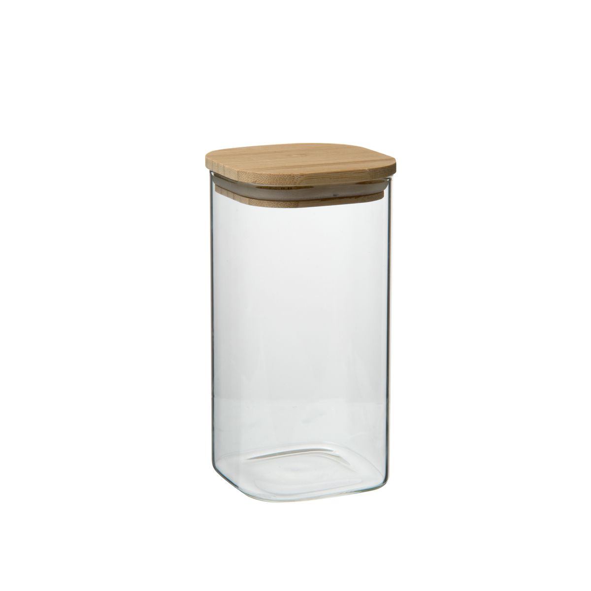 Bocal Carré En Verre
