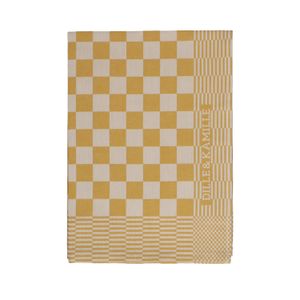 Dille & Kamille tea towel, cotton, yellow