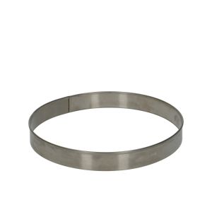 Baking ring, round, stainless steel, Ø 16.5 cm 