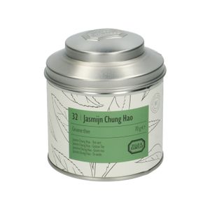 Jasmine Chung Hao, organic, Green tea, can, 70 g