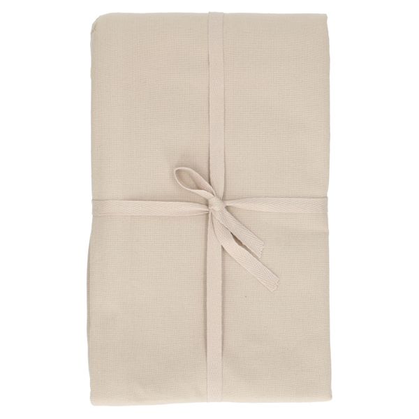 Tafelkleed, GOTS bio-katoen, kiezel, 145 x 250 cm