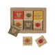 Chocolade assortiment, 6 smaken, 90 gram (18 stuks)