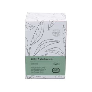Venkel & vlierbloesem, Groene thee, 15 theebuiltjes