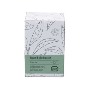 Fenchel & Holunderblüte, grüner Tee, 15 Teebeutel