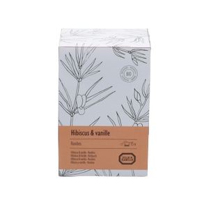 Hibiscus vanille, Rooibos, 15 theebuiltjes