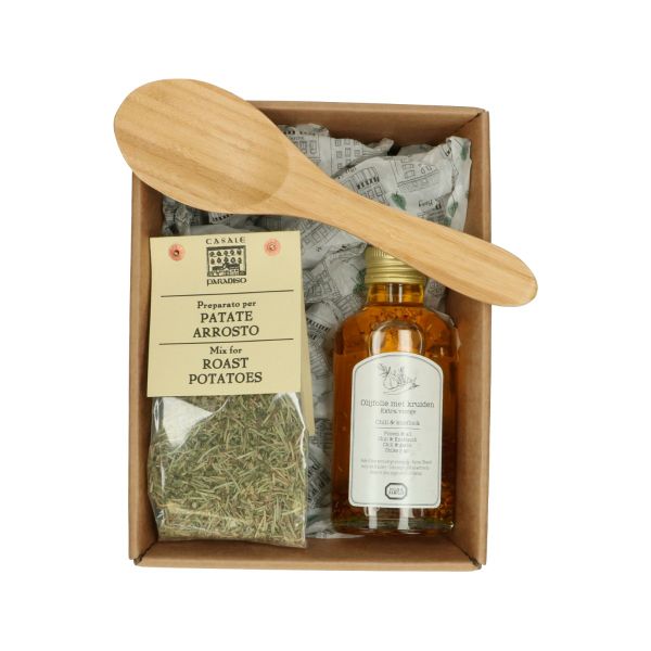 Cadeaupakket Kruidige oven-aardappeltjes