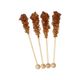 Candy sticks, brown