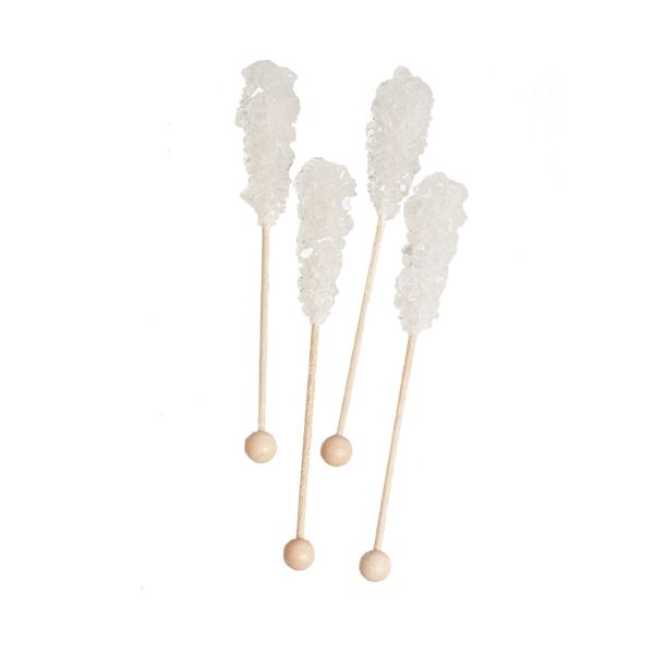 Candy sticks, white