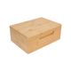 Tea caddy, 6 compartments, bamboo