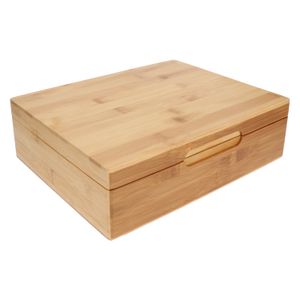 Tea box, 12 compartments, bamboo