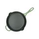 Frying pan, cast iron, green