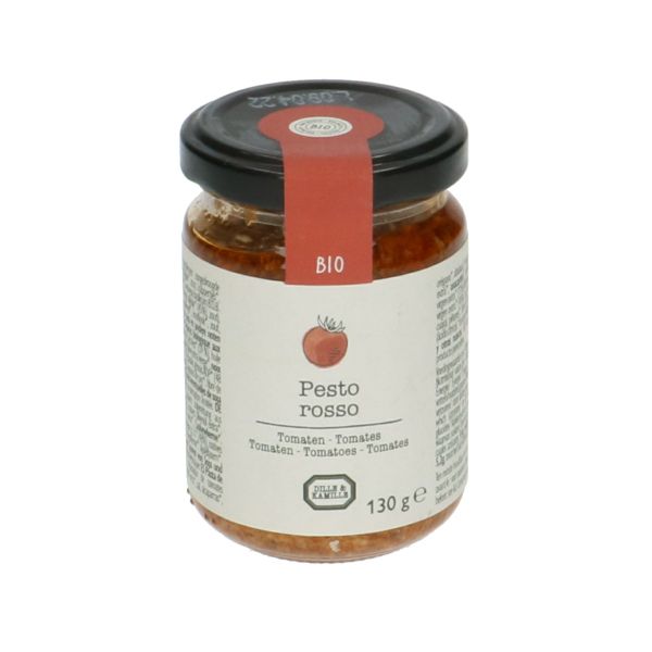 Pesto rosso, biologisch, 130 gram