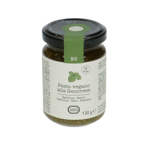 Pesto alla genovese, organic, vegan, 130 grams