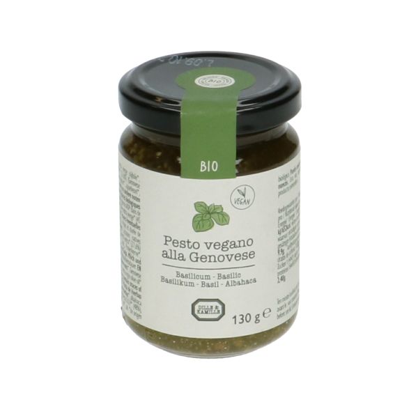 Pesto alla genovese, biologisch, vegan, 130 gram